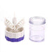 Spinning barrel style contact lens case
